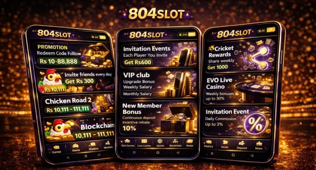 804Slot Game Rewards